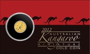 Златна монета " Mini Roo " The Perth Mint 2012г.