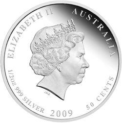 Сребърна монета "Foliate Sea Dragon" Australia, 2013 г.
