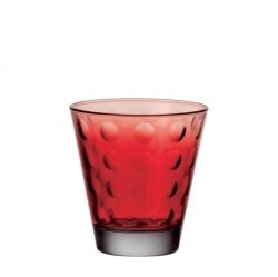 Чаша Leonardo WH Optic, 140 мл, 8.5 х 8.5 х 9 см, Червен