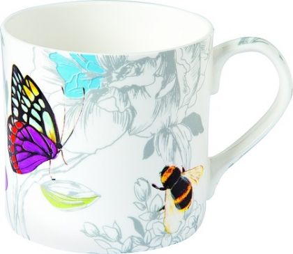 Чаша за чай IHR Butterfly, Порцелан, 375 мл