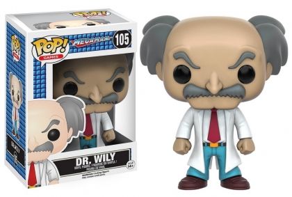 Фигурка Funko Pop Games: MegaMan – Dr. Wily #105, Vinyl Figure