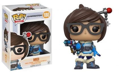 Фигурка Funko Pop Games: Overwatch – Mei #180, Vinyl Figure