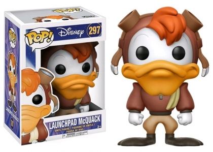 Фигурка Funko Pop Disney: Darkwing Duck - Launchpad McQuack #297, Vinyl Figure