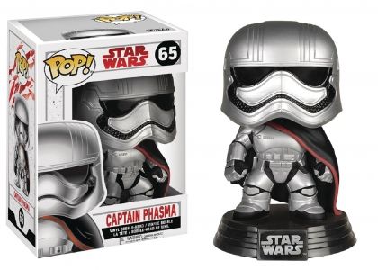 Фигурка Funko Pop Movies: Star Wars - Captain Phasma #65, Vinyl Figure