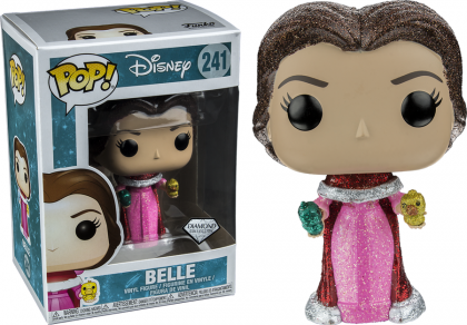 Фигурка Funko Pop Disney: Beauty and the Beast - Belle w/ Birds Glitter #241, Vinyl Figure