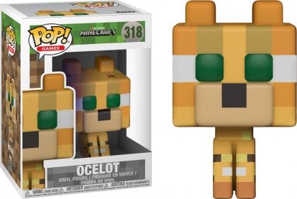 Фигурка Funko Pop Games: Minecraft – Ocelot #318, Vinyl Figure