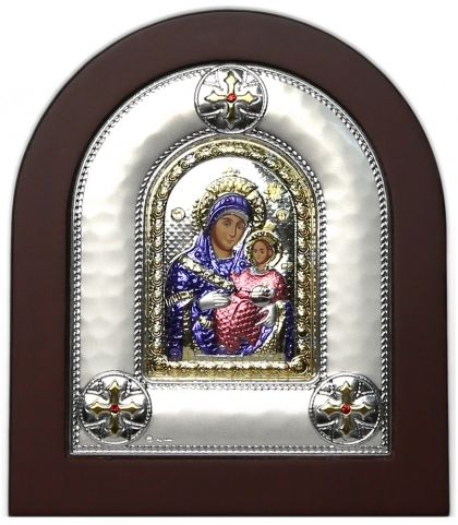 Сребърна икона Света Богородица Витлеемска