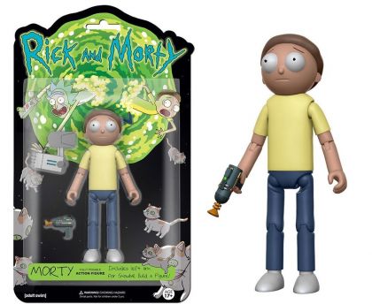 Екшън фигурa Funko Pop Animation: Rick & Morty - Morty