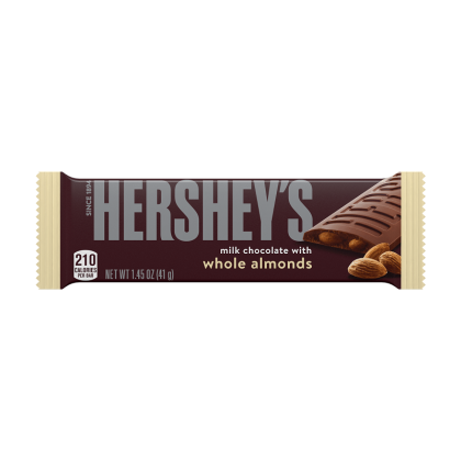 HERSHEY'S млечен шоколад с бадем, 40гр.
