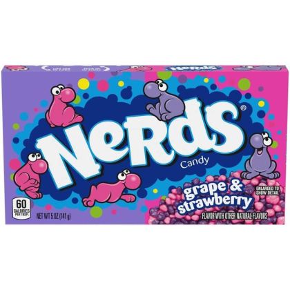 Бонбони Nerds Grape & Strawberry, 142гр.