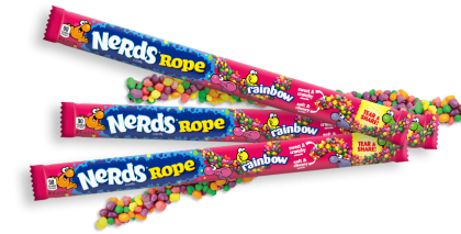 Бонбони NERDS ROPE Rainbow, 26гр.