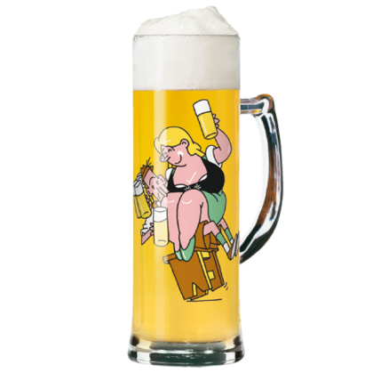 Халба за бира Ritzenhoff Marcel Bierenbroodspot, 500 мл, 8 x 22 см
