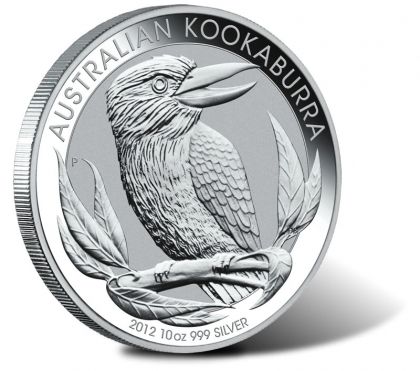 Сребърна монета ” Австралийска Кукабура ” 2012г.