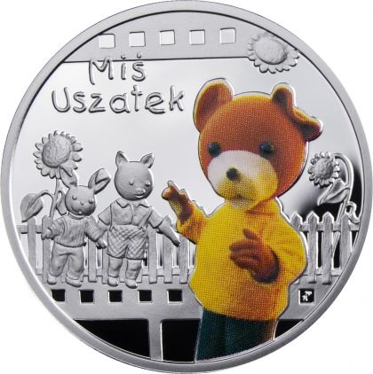Сребърна монета серия анимационни герой ” Teddy Floppy “2010г.