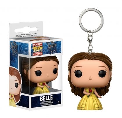 Ключодържател Funko Pocket Pop Disney: Beauty & The Beast - Belle, Figure Keychain