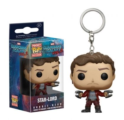 Ключодържател Funko Pocket Pop Movies: Guardians Of The Galaxy - Star-Lord, Figure Keychain