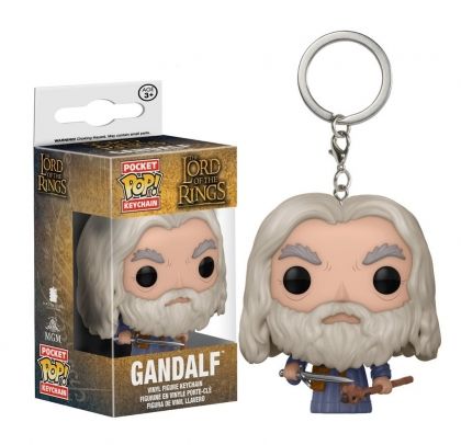 Ключодържател Funko Pocket Pop Movies: Lord Of The Rings - Gandalf, Figure Keychain