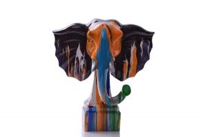 Декоративна фигура Stars Home Elephas Recki, Полипласт, 28 х 30 см