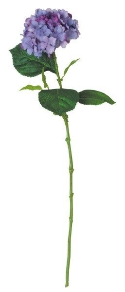 Декоративно цвете IHR Хортензия, Лилав, 63 см