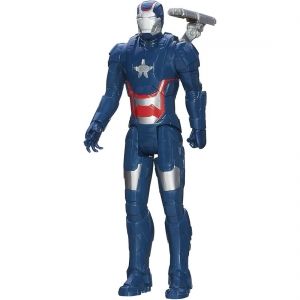 Екшън фигура Hasbro Marvel, Titan Hero Series – Iron Patriot, 18 Х 30 см