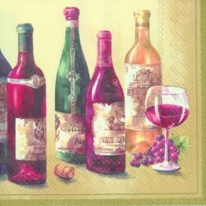 Салфетки с бутилки вино Grand Cru