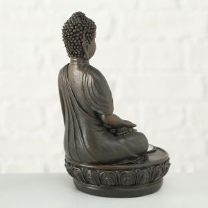 Свещник за чаена свещ с фигура на Буда Stars Home Buddha, 11 х 19 см