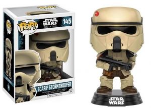 Фигурка Funko Pop Movies: Star Wars Anthology: Rogue One - Scarif Stormtrooper #145, Vinyl Figure