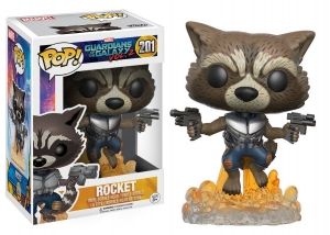 Фигурка Funko Pop Movies: Guardians Of The Galaxy 2 - Rocket #201, Vinyl Figure