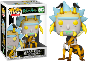 Фигурка Funko Pop Television: Rick & Morty - Wasp Rick #663, Vinyl Figure