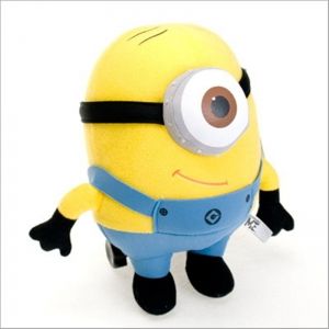 Плюшена играчка Minions Carl, 10 Х 18 см