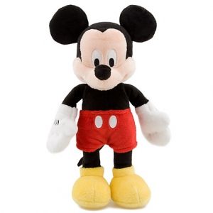 Плюшена играчка Mickey Mouse, 18 Х 30 см
