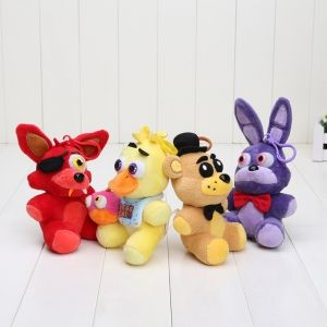 Плюшена играчка Five Nights At Freddy's Golden Freddy, 15 Х 10 см