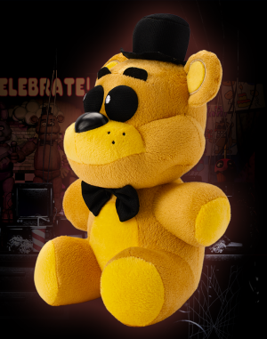 Плюшена играчка Five Nights At Freddy's Golden Freddy, 15 Х 10 см