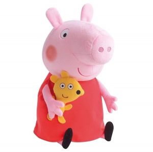 Плюшена играчкa,Peppa Pig with Teddy, 25 х 40см