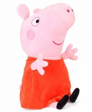 Плюшена играчкa,Peppa Pig with Teddy, 25 х 40см