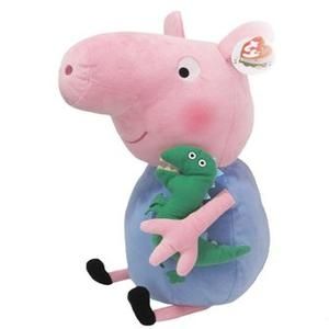 Плюшена играчка Peppa Pig George, 13 х 20см