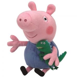 Плюшена играчка, Peppa George Pig with Dinosaur 24 х 40см