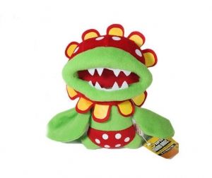 Плюшена играчка Super Mario Petey Piranha, 15 Х 19 см