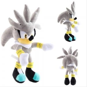 Плюшена играчка Grey Sonic, 15 Х 28 см