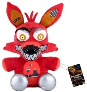 Плюшена играчка Five Nights at Freddy's, Series 2 Foxy, 13 x 20 см