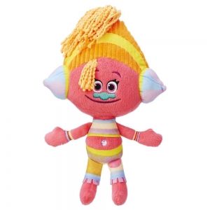 Плюшена играчка DreamWorks, Trolls Orange DJ Suki, 13 Х 30 см