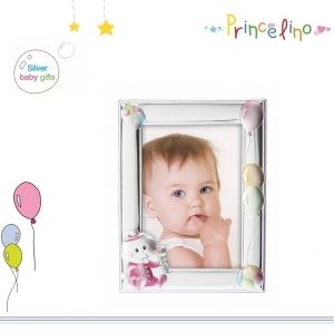 Фото рамка Princelino Special Baby, със Сребро 925, 13.5 х 17.5 см