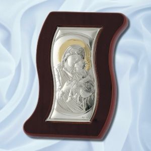 Сребърна икона Света Богородица Милваща