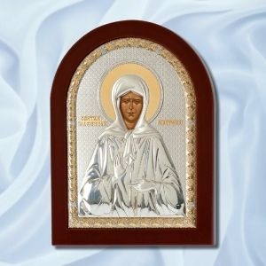 Сребърна икона Света Богородица Московска