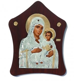 Сребърна икона на Света Богородица Йерусалимска