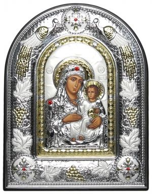 Сребърна икона Света Богородица Йерусалимска