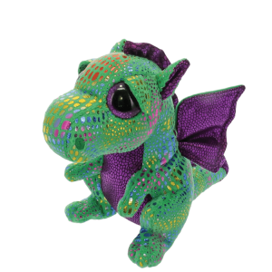 Плюшена играчка TY, драконът Cinder, 15 см