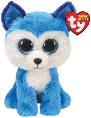 Плюшена играчка TY , Синьото хъски Prince, 15 см