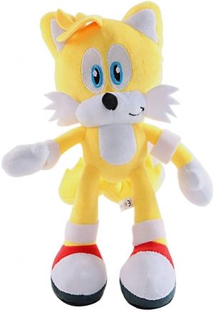 Плюшена играчка Sonic - Miles “Tails” Prower, 15 x 28 см
