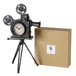 Настолен часовник Stars Home Filmkamera, 30 х 30 х 52 см
